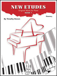 New Etudes, Book 1 piano sheet music cover Thumbnail